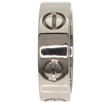 CARTIER love ring #47 Ring K18 White Gold Ladies [Used]