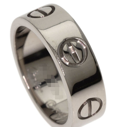 CARTIER love ring #47 Ring K18 White Gold Ladies [Used]