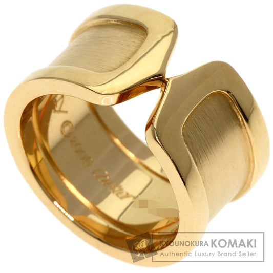 CARTIER C2 LM #48 Ring K18 Yellow Gold Ladies [Used]