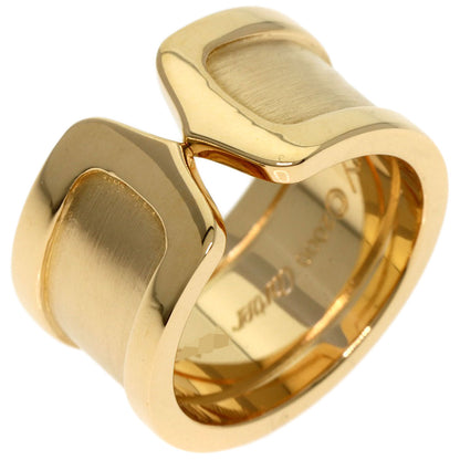 CARTIER C2 LM #48 Ring K18 Yellow Gold Ladies [Used]