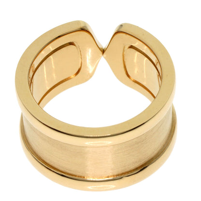 CARTIER C2 LM #48 Ring K18 Yellow Gold Ladies [Used]