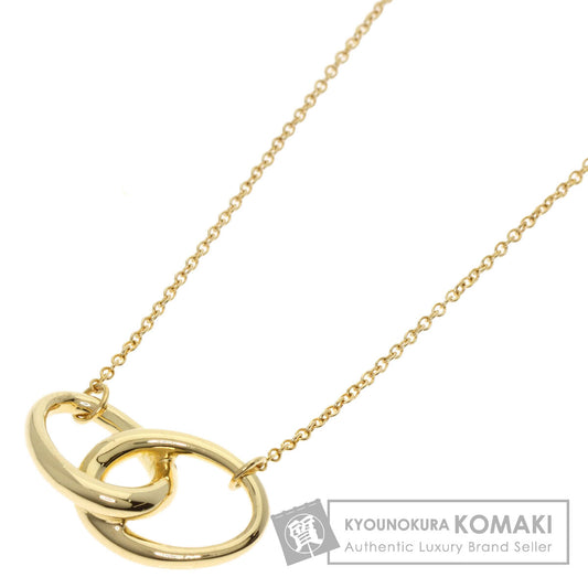 TIFFANY&Co.   Double loop Necklace  K18 Yellow Gold Ladies [Used]
