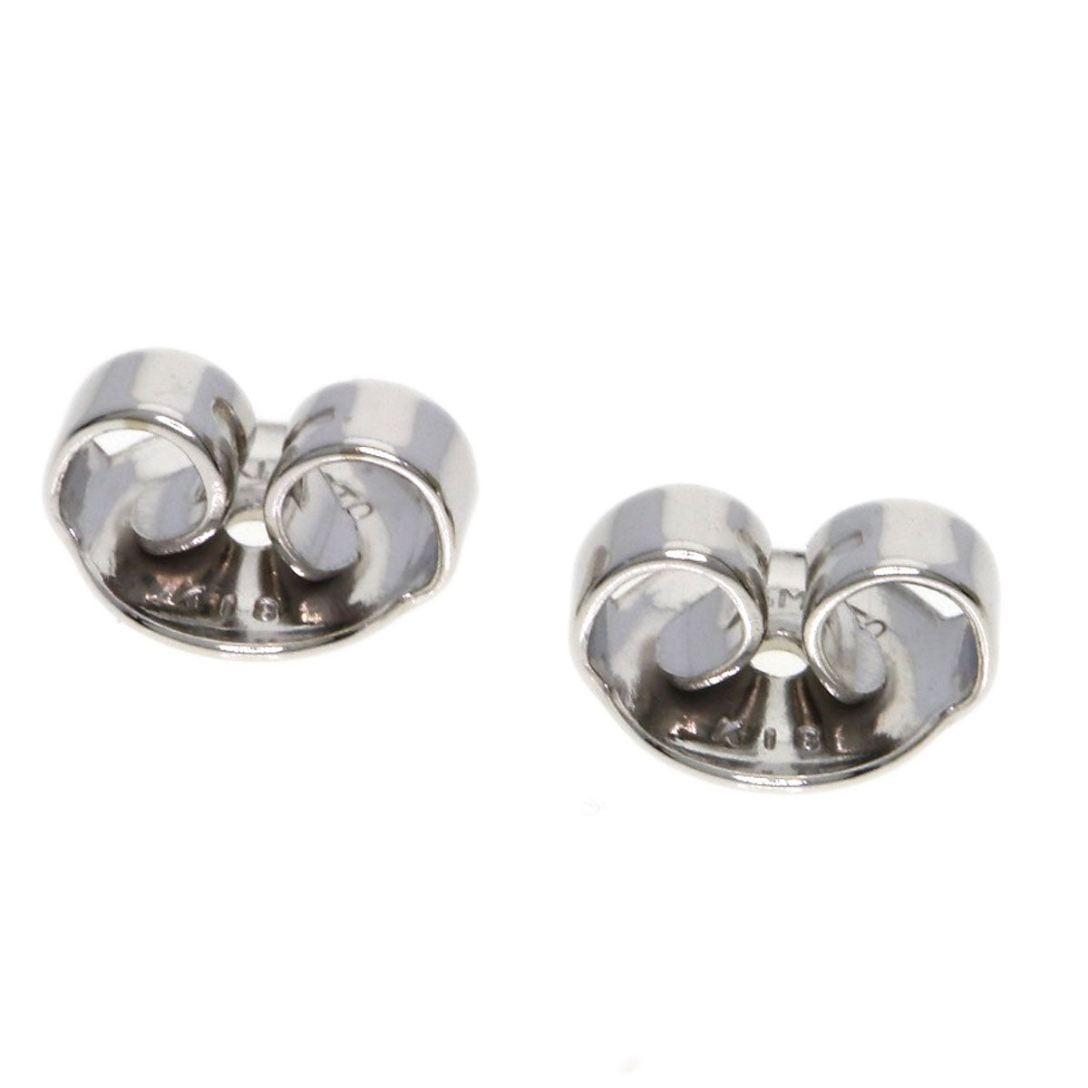 MIKIMOTO Akoya pearl Pearl earring K18 White Gold Ladies [Used]