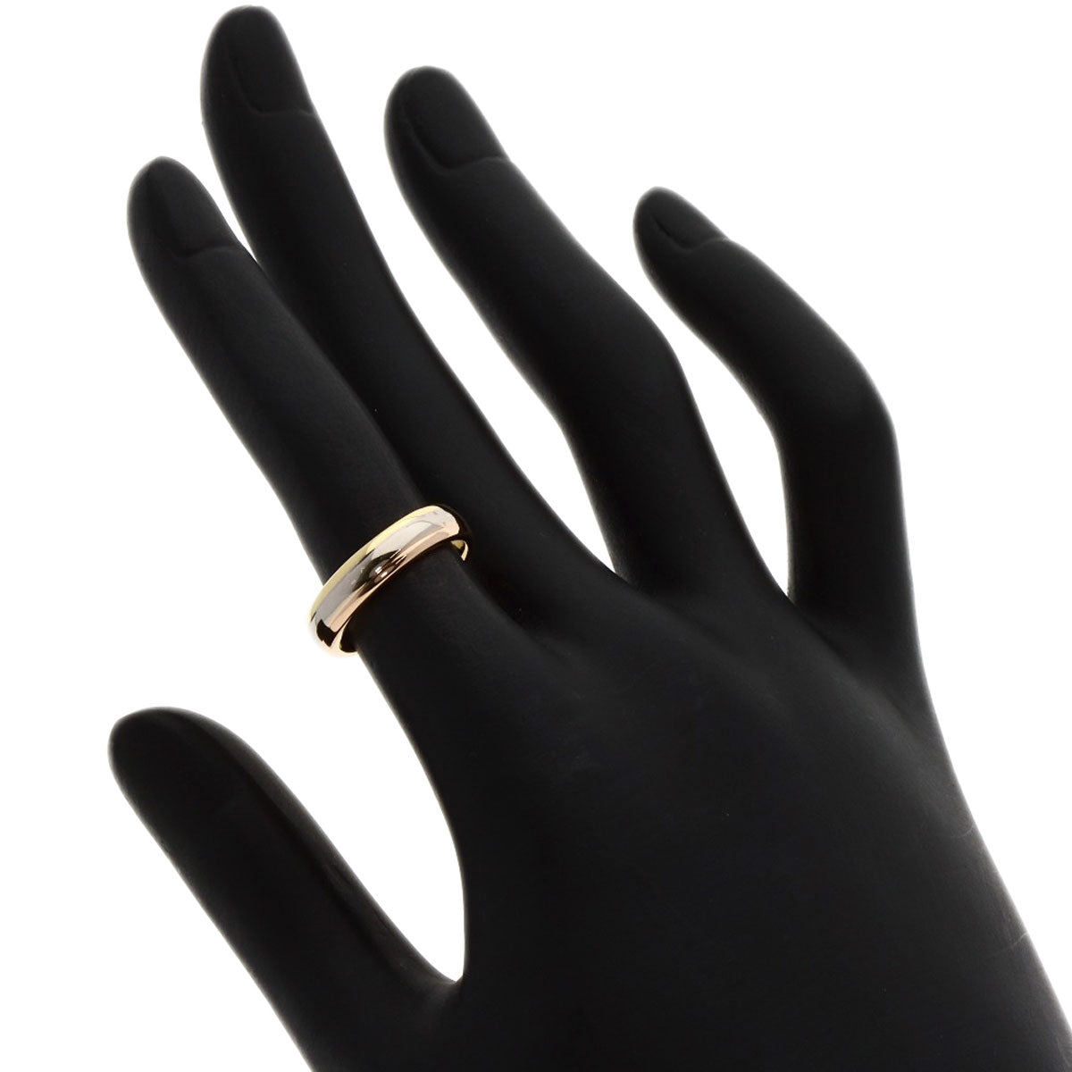 CARTIER Three-color wedding band #48 Ring K18 Yellow Gold K18 White GoldLadies [Used]