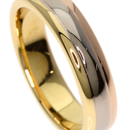CARTIER Three-color wedding band #48 Ring K18 Yellow Gold K18 White GoldLadies [Used]