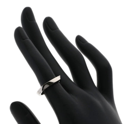 TIFFANY&Co. Frank Gehry Torque Narrow Ring K18 White Gold Ladies [Used]