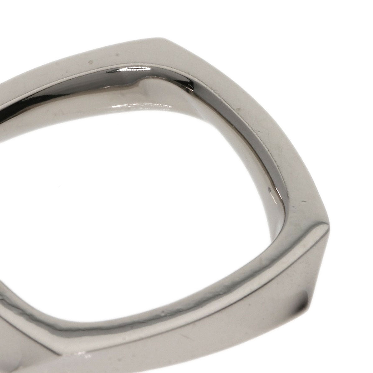 TIFFANY&Co. Frank Gehry Torque Narrow Ring K18 White Gold Ladies [Used]