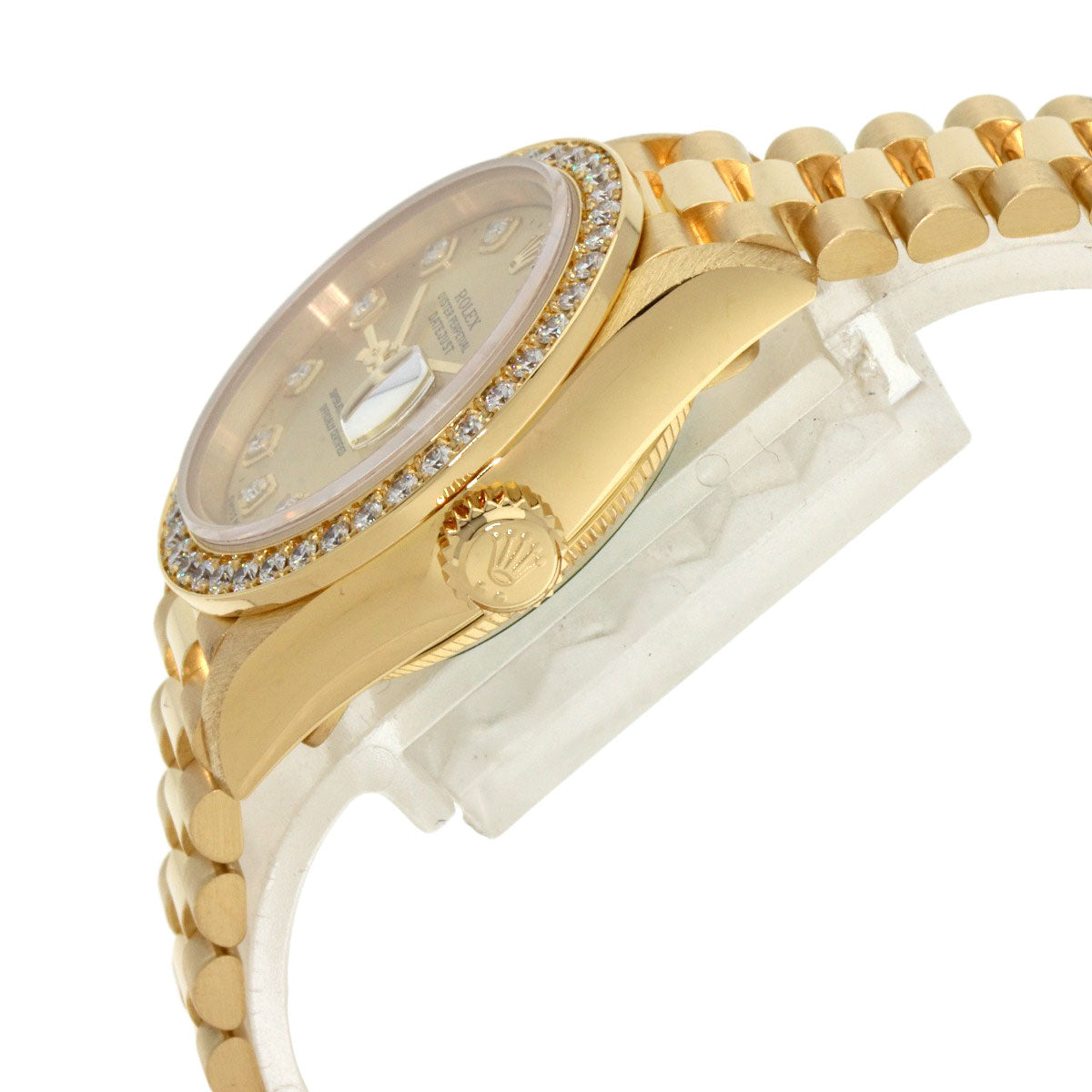 ROLEX DATEJUST 10P Diamond Watches 69138G K18 Yellow Gold/18K Yellow Gold Ladies