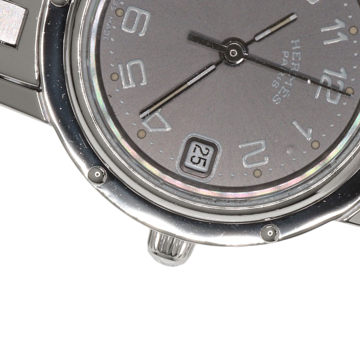 HERMES Clipper Watches CL4.210 Stainless Steel/Stainless Steel Ladies
