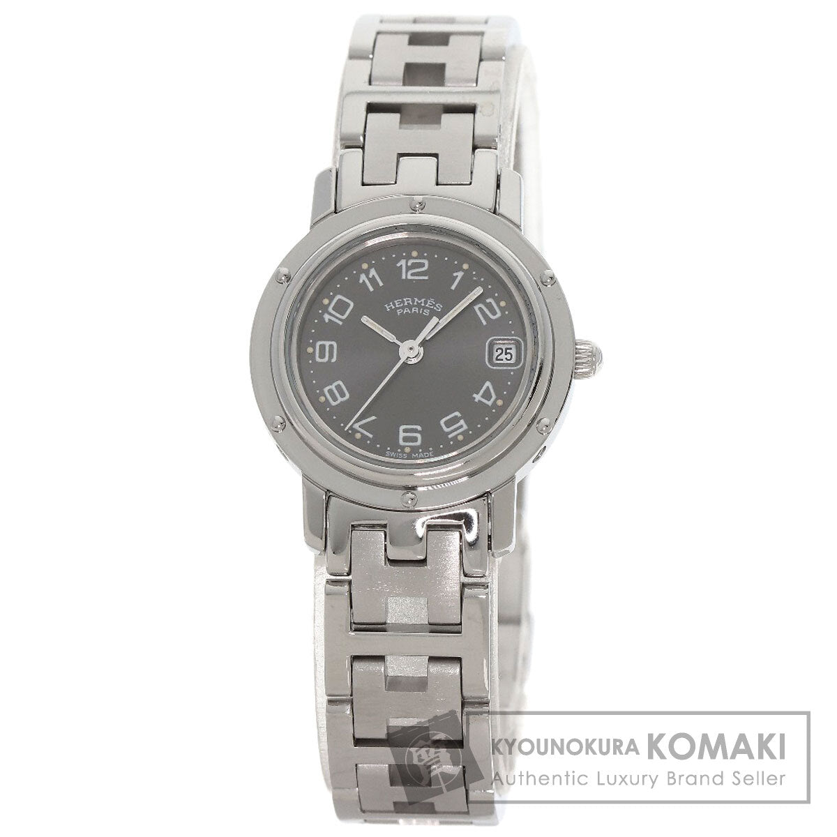 HERMES Clipper Watches CL4.210 Stainless Steel/Stainless Steel Ladies