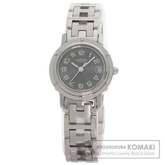 HERMES Clipper Watches CL4.210 Stainless Steel/Stainless Steel Ladies