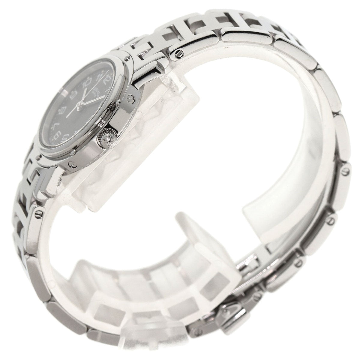 HERMES Clipper Watches CL4.210 Stainless Steel/Stainless Steel Ladies