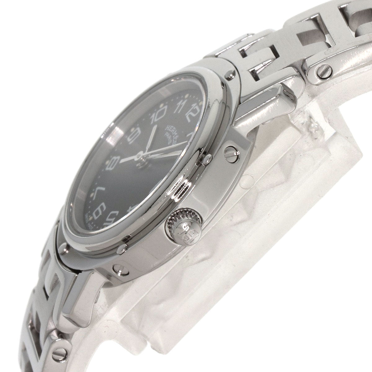 HERMES Clipper Watches CL4.210 Stainless Steel/Stainless Steel Ladies