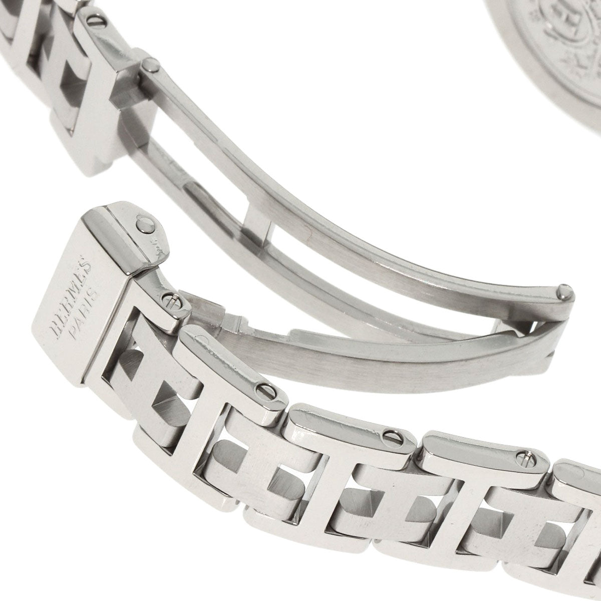 HERMES Clipper Watches CL4.210 Stainless Steel/Stainless Steel Ladies