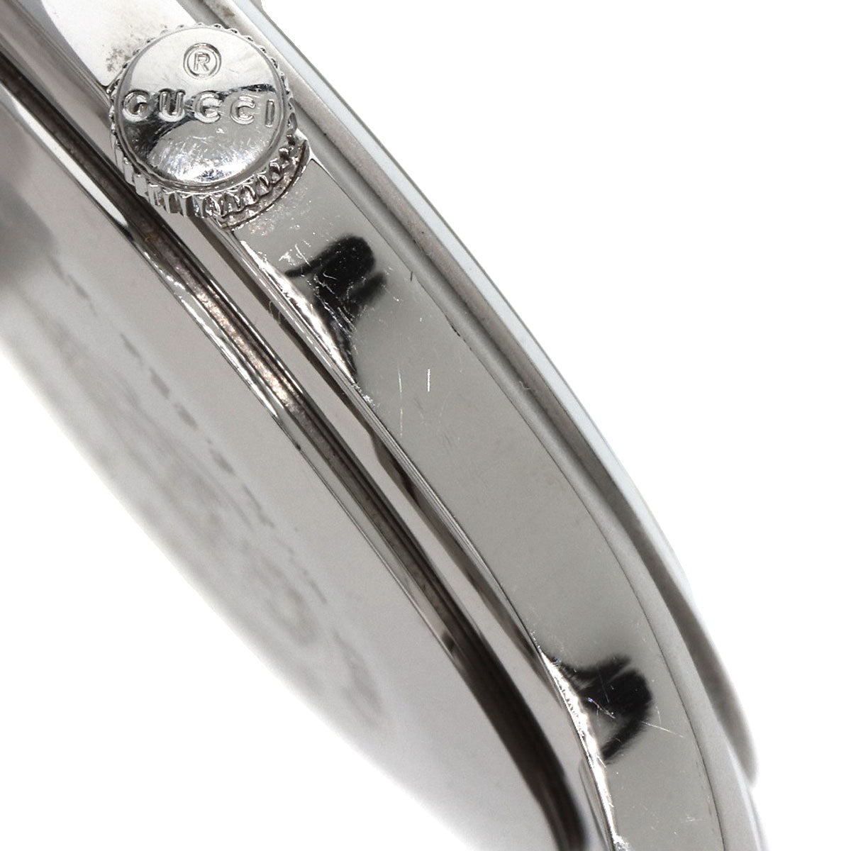 GUCCI Round face Watches 5500XL Stainless Steel/Stainless Steel mens