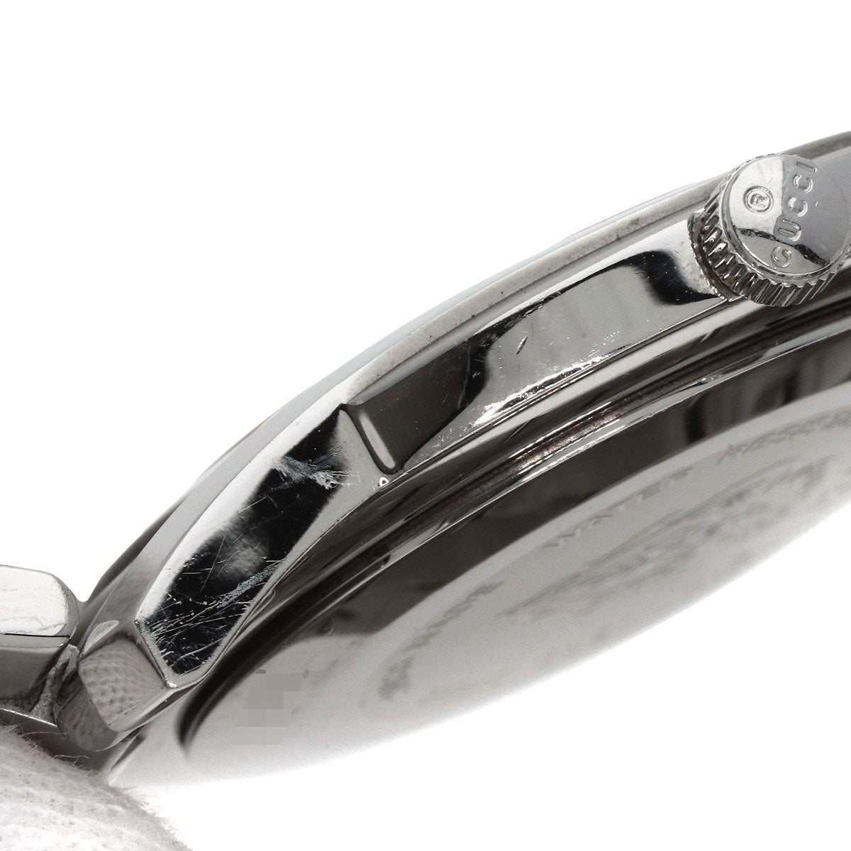 GUCCI Round face Watches 5500XL Stainless Steel/Stainless Steel mens