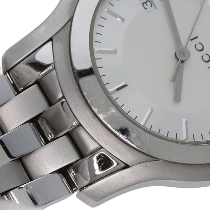 GUCCI Round face Watches 5500XL Stainless Steel/Stainless Steel mens