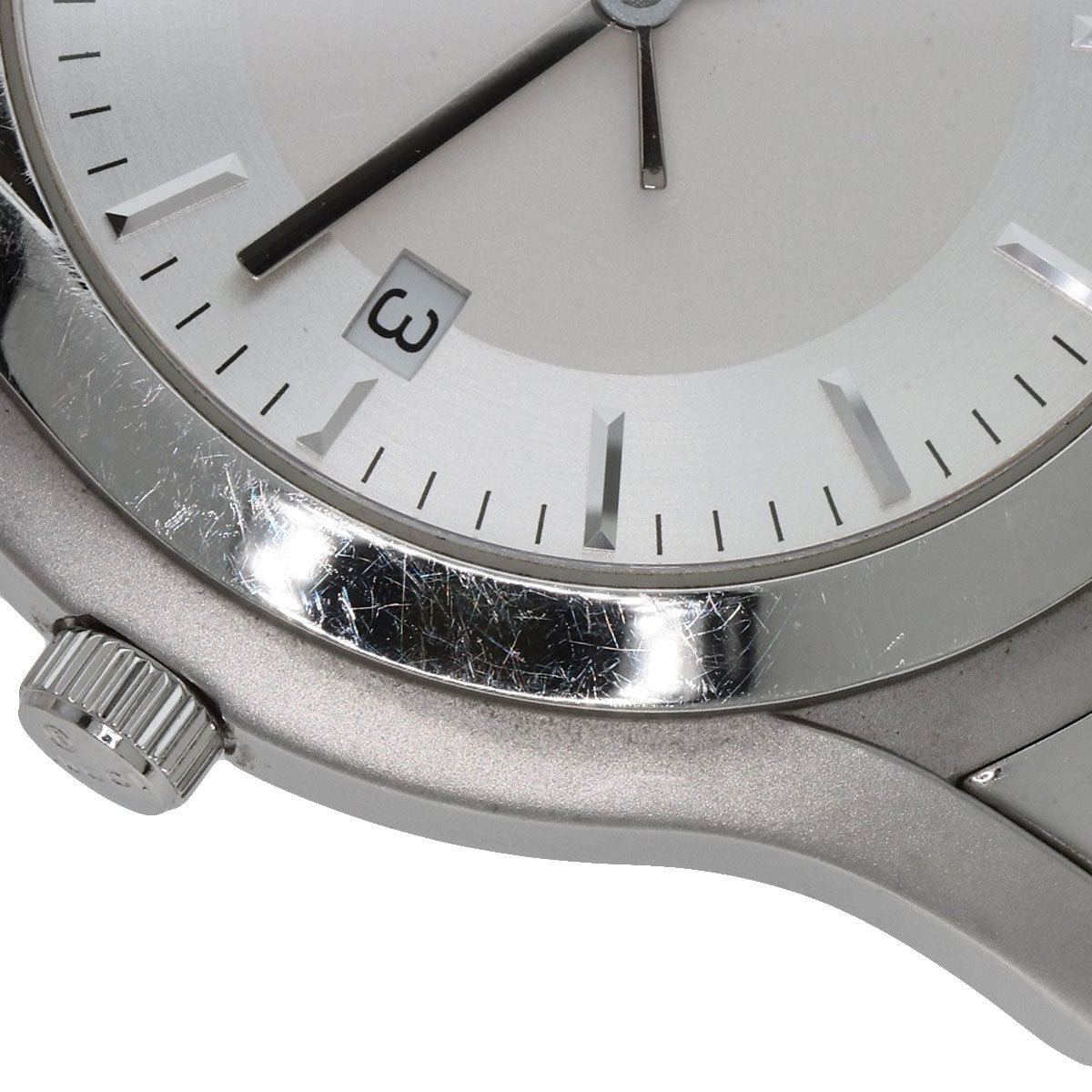 GUCCI Round face Watches 5500XL Stainless Steel/Stainless Steel mens