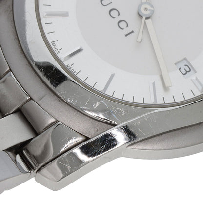 GUCCI Round face Watches 5500XL Stainless Steel/Stainless Steel mens