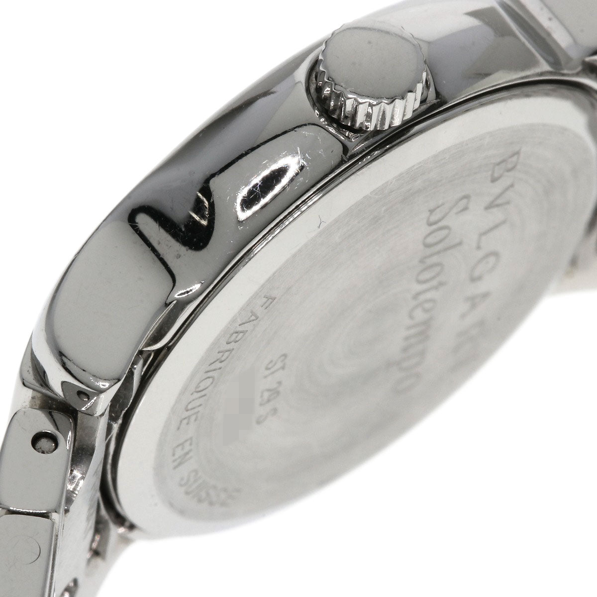 BVLGARI Solo tempo Watches ST29S Stainless Steel/Stainless Steel Ladies