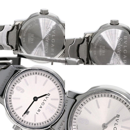 BVLGARI Solo tempo Watches ST29S Stainless Steel/Stainless Steel Ladies