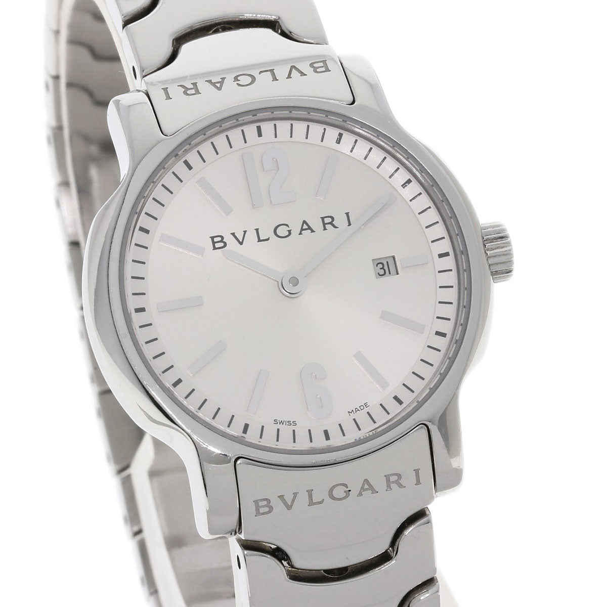 BVLGARI Solo tempo Watches ST29S Stainless Steel/Stainless Steel Ladies