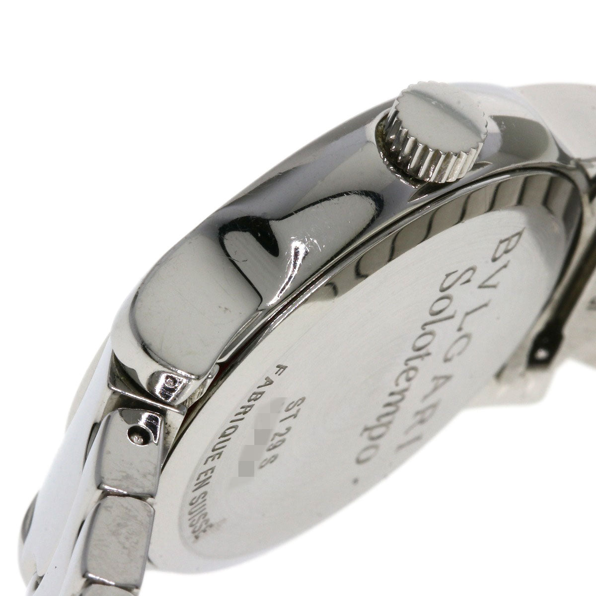 BVLGARI Solo tempo Watches ST29S Stainless Steel/Stainless Steel Ladies