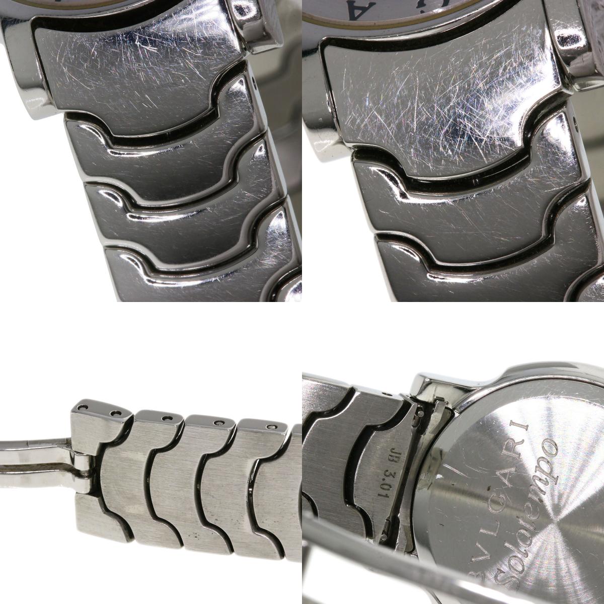 BVLGARI Solo tempo Watches ST29S Stainless Steel/Stainless Steel Ladies