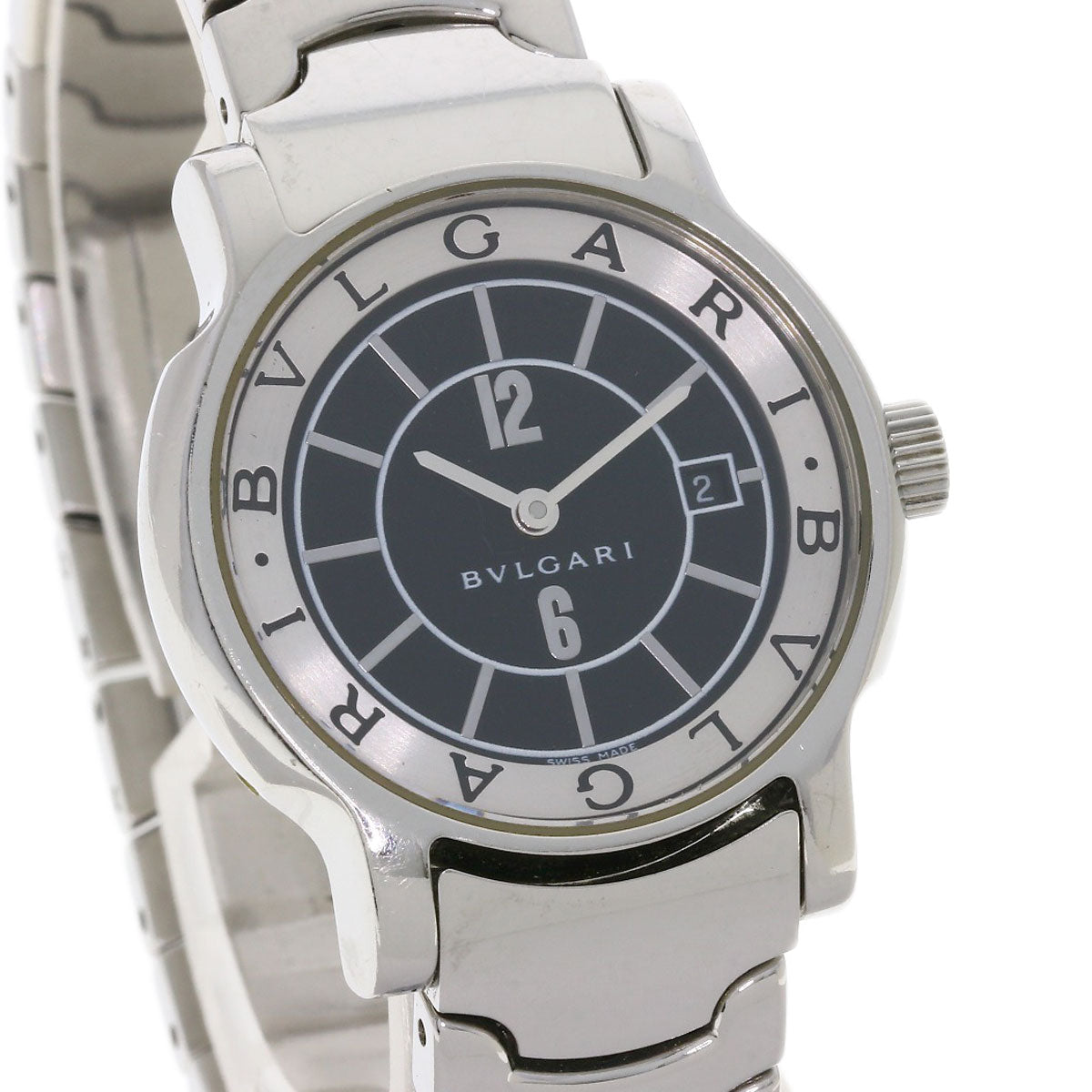 BVLGARI Solo tempo Watches ST29S Stainless Steel/Stainless Steel Ladies