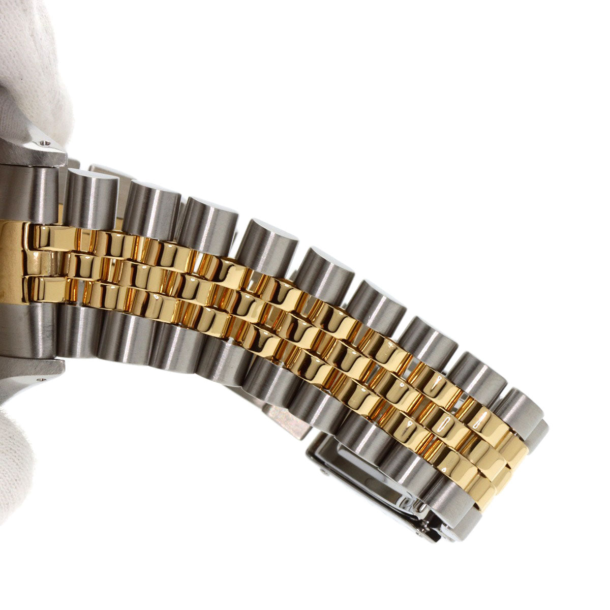 ROLEX DATEJUST 10P Diamond Watches 16233G Stainless Steel/SSxK18YG mens