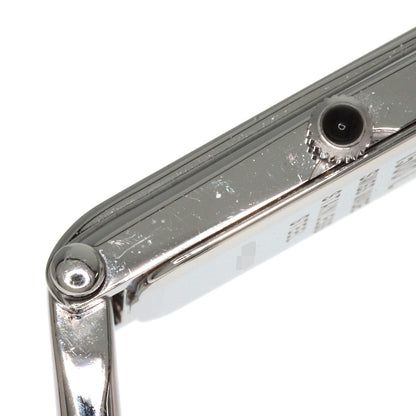 GUCCI Square Face Bangle 1P Diamond Watches 1500L Stainless Steel/Stainless Steel Ladies