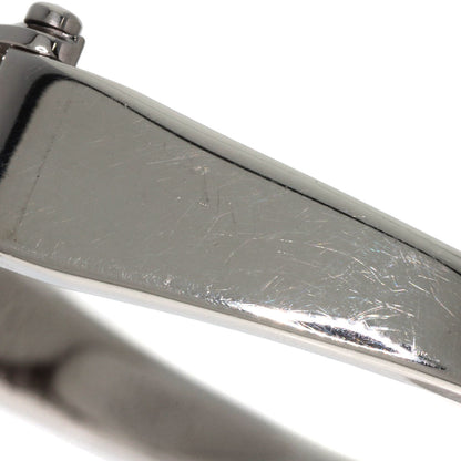 GUCCI Square Face Bangle 1P Diamond Watches 1500L Stainless Steel/Stainless Steel Ladies