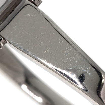 GUCCI Square Face Bangle 1P Diamond Watches 1500L Stainless Steel/Stainless Steel Ladies