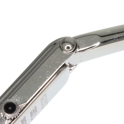 GUCCI Square Face Bangle 1P Diamond Watches 1500L Stainless Steel/Stainless Steel Ladies