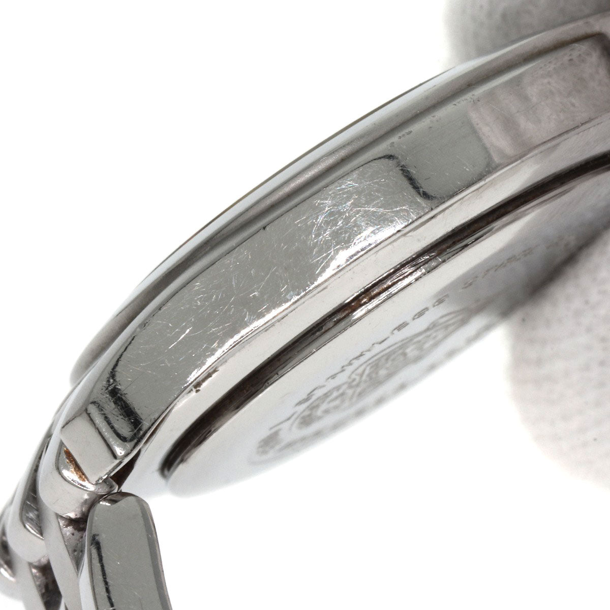 GUCCI Round face Watches 5500L Stainless Steel/Stainless Steel Ladies