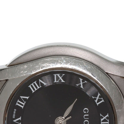 GUCCI Round face Watches 5500L Stainless Steel/Stainless Steel Ladies