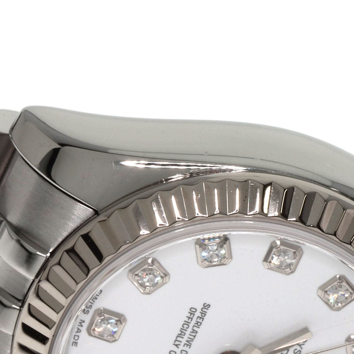 ROLEX DATEJUST 10P Diamond Watches 179174G Stainless Steel/Stainless Steel Ladies