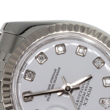 ROLEX DATEJUST 10P Diamond Watches 179174G Stainless Steel/Stainless Steel Ladies