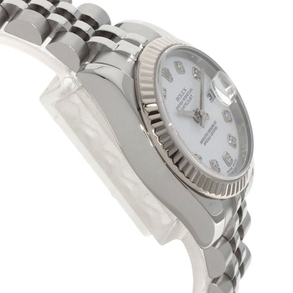 ROLEX DATEJUST 10P Diamond Watches 179174G Stainless Steel/Stainless Steel Ladies