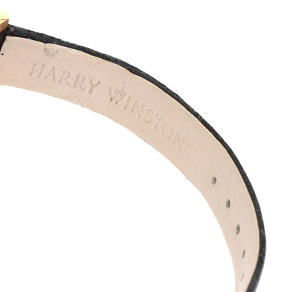 HARRY WINSTON Avenue C Mini Watches AVCQHM16 K18 Pink Gold/Satin Ladies