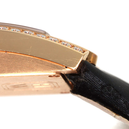 HARRY WINSTON Avenue C Mini Watches AVCQHM16 K18 Pink Gold/Satin Ladies