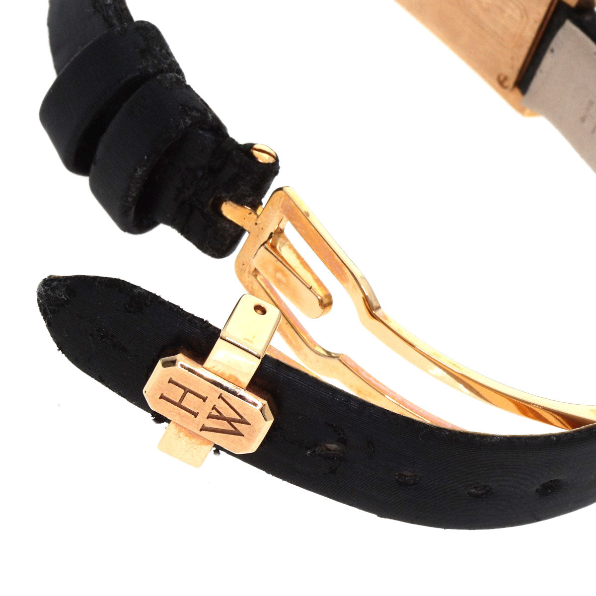 HARRY WINSTON Avenue C Mini Watches AVCQHM16 K18 Pink Gold/Satin Ladies