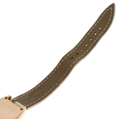 FRANCK MULLER TONNEAU CURVEX Relief Diamond Watches 1752QZRELCD1R K18 Pink Gold/Leather Ladies