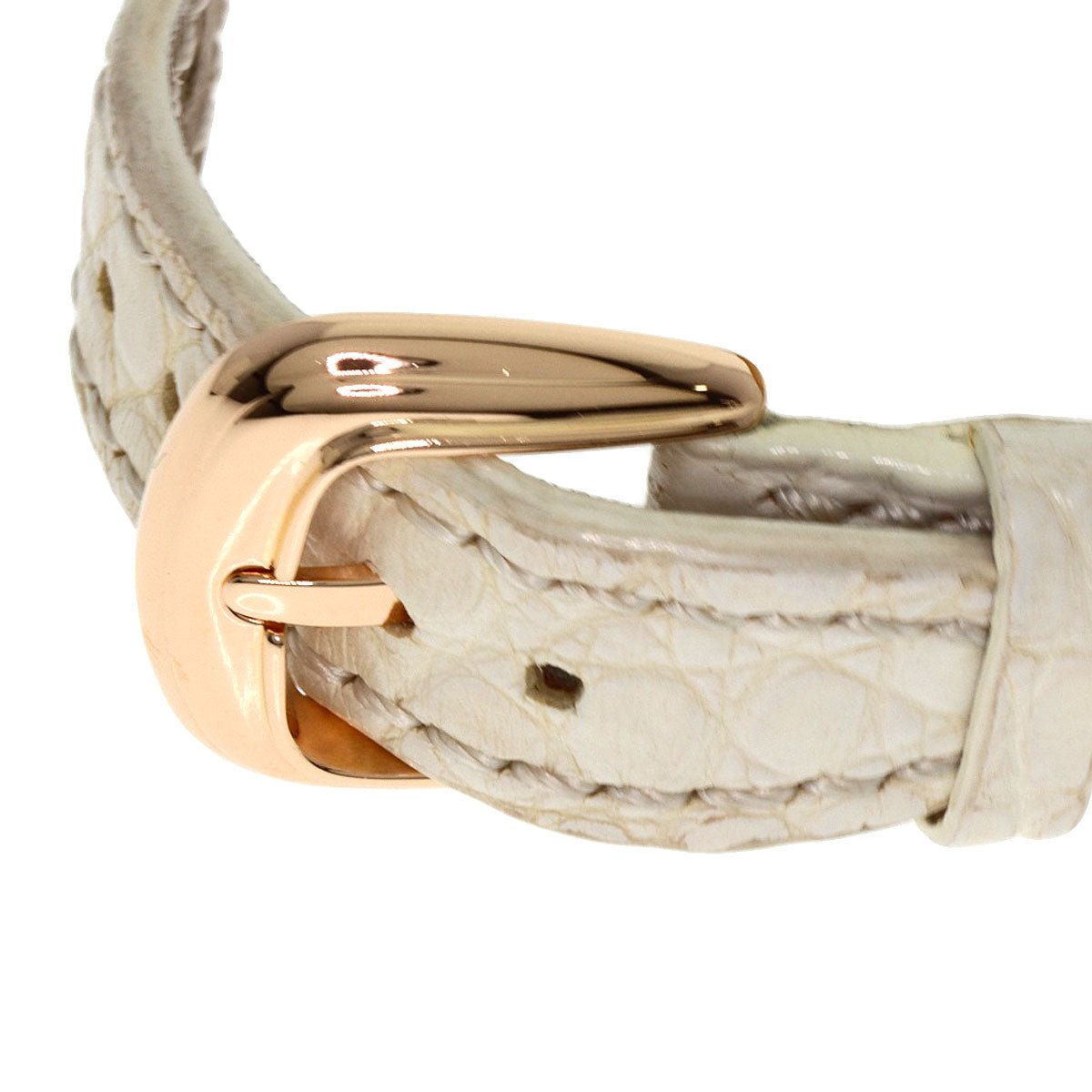 FRANCK MULLER TONNEAU CURVEX Relief Diamond Watches 1752QZRELCD1R K18 Pink Gold/Leather Ladies