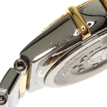 OMEGA Constellation Mini Bezel Diamond Watches 1376.75 Stainless Steel/SSxK18YG Ladies