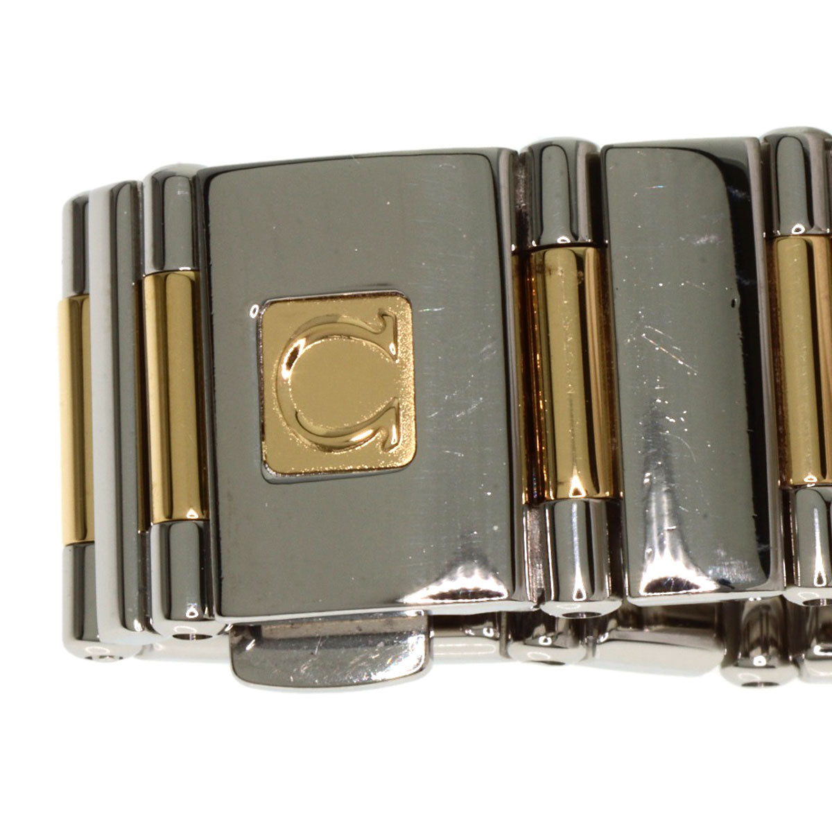 OMEGA Constellation Mini Bezel Diamond Watches 1376.75 Stainless Steel/SSxK18YG Ladies