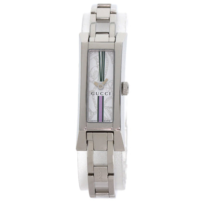 GUCCI Square face Watches 110 Stainless Steel/Stainless Steel Ladies