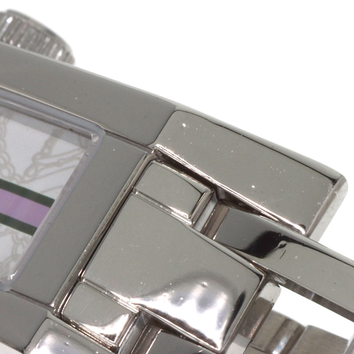 GUCCI Square face Watches 110 Stainless Steel/Stainless Steel Ladies