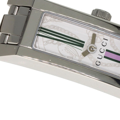 GUCCI Square face Watches 110 Stainless Steel/Stainless Steel Ladies