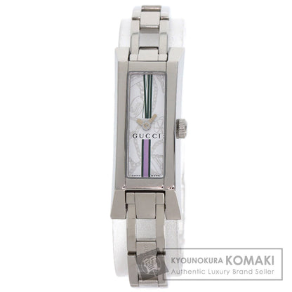 GUCCI Square face Watches 110 Stainless Steel/Stainless Steel Ladies